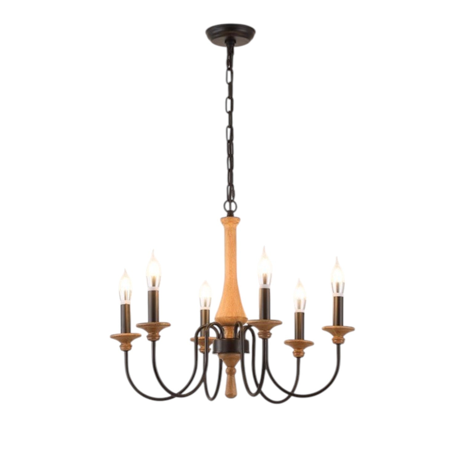 Elegant Bedroom Chandelier for Warm Ambient Lighting - Lusomart