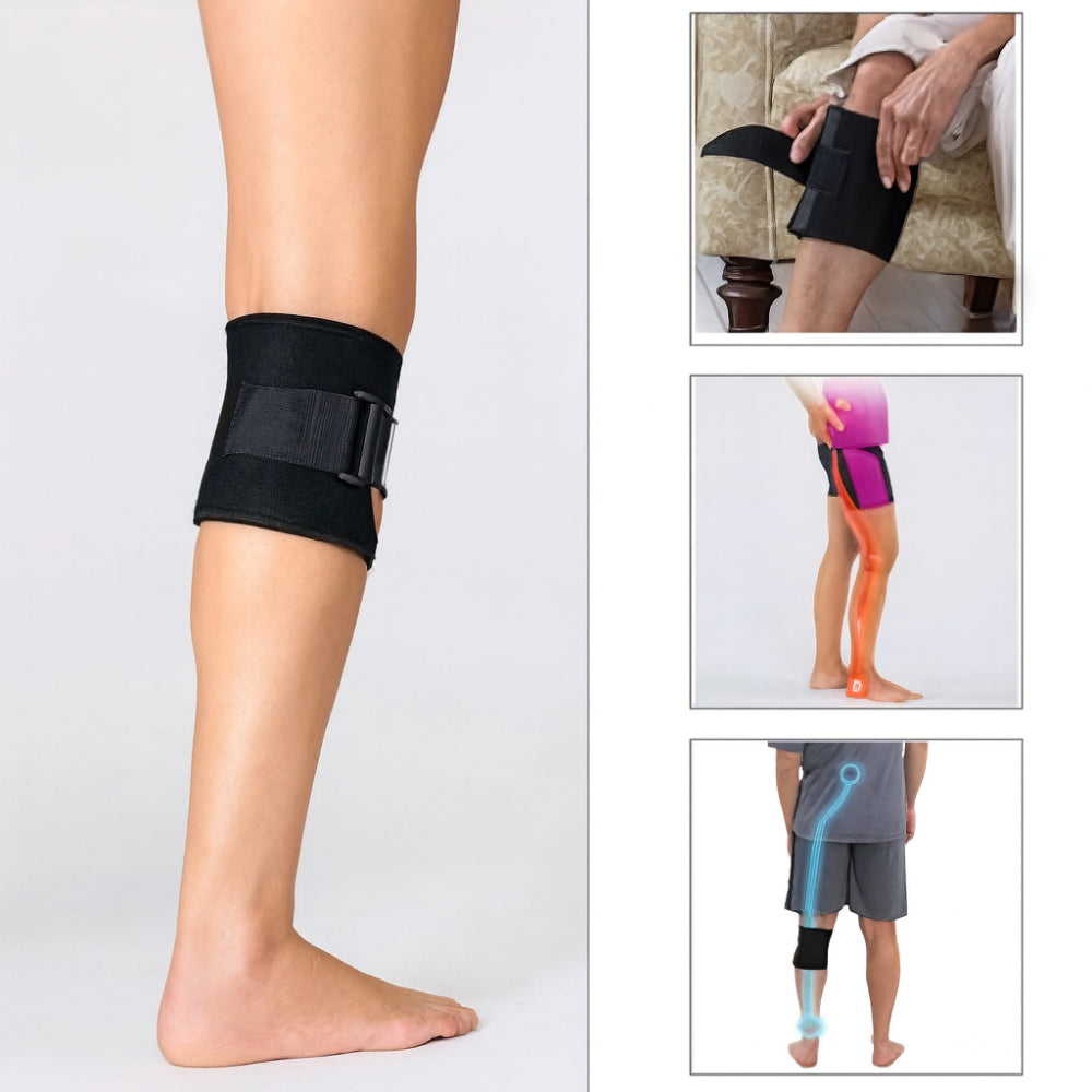 Comfortable Knee Support Wrap with Adjustable Strap