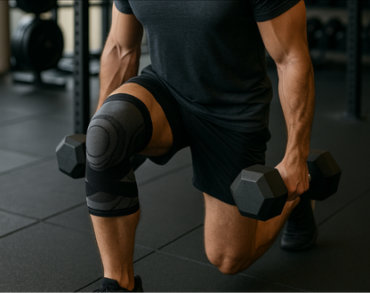 KneeGuard | Supportive Flexible Compression Knee Brace 3