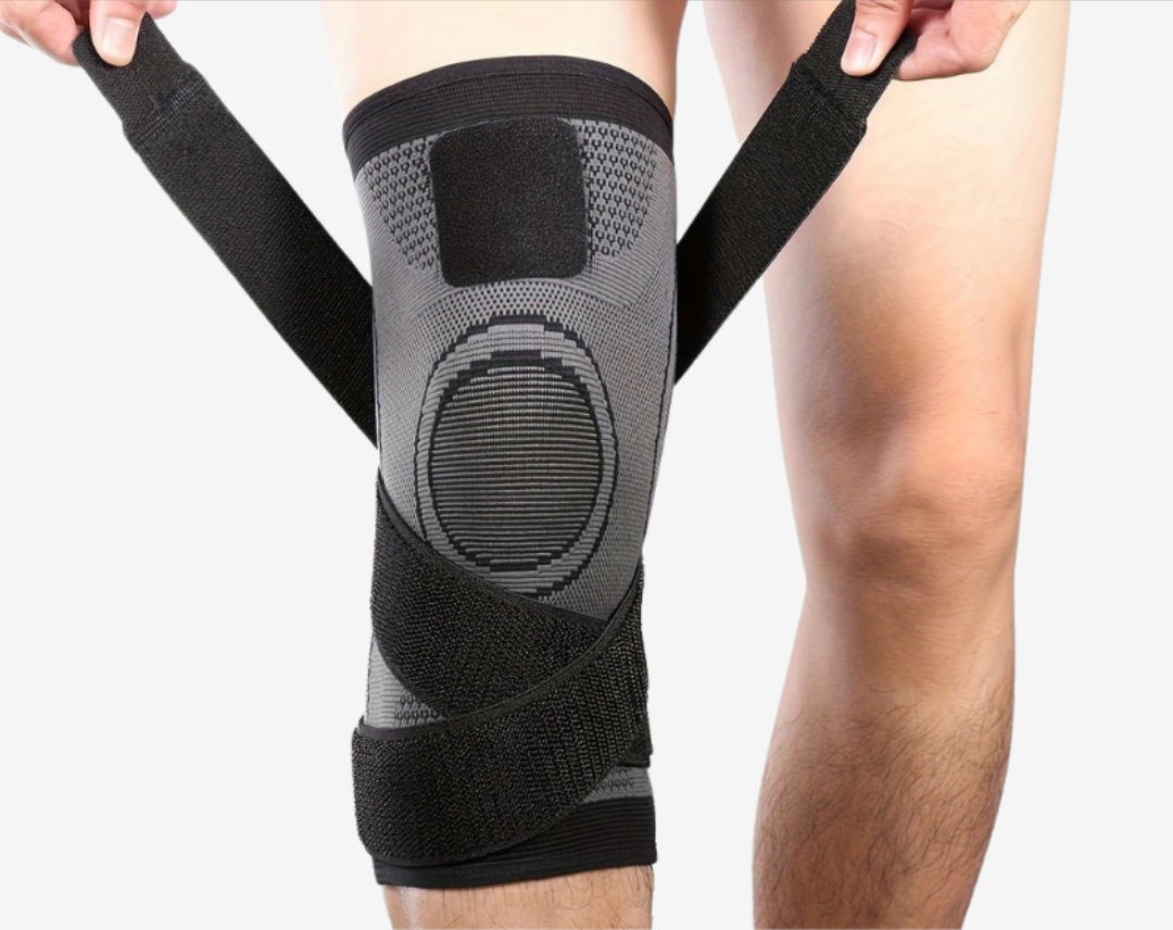 KneeGuard | Supportive Flexible Compression Knee Brace 5
