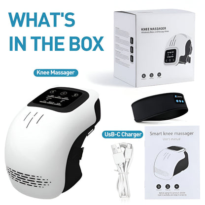Warm Knee Massager with Adjustable Compression Therapy