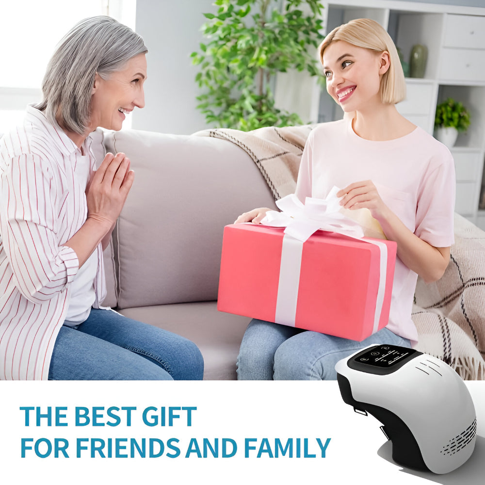 Warm Knee Massager with Adjustable Compression Therapy