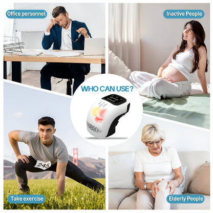 Warm Knee Massager with Adjustable Compression Therapy