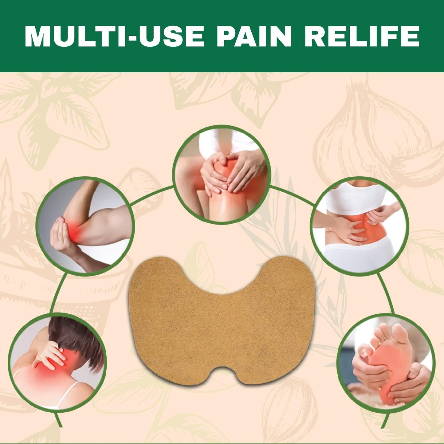Knee Pain Relief Patch - FitMe 180 PCS Knee Pain Relief Patches Wormwood Sticker Neck Waist Joint Ache Pads 7
