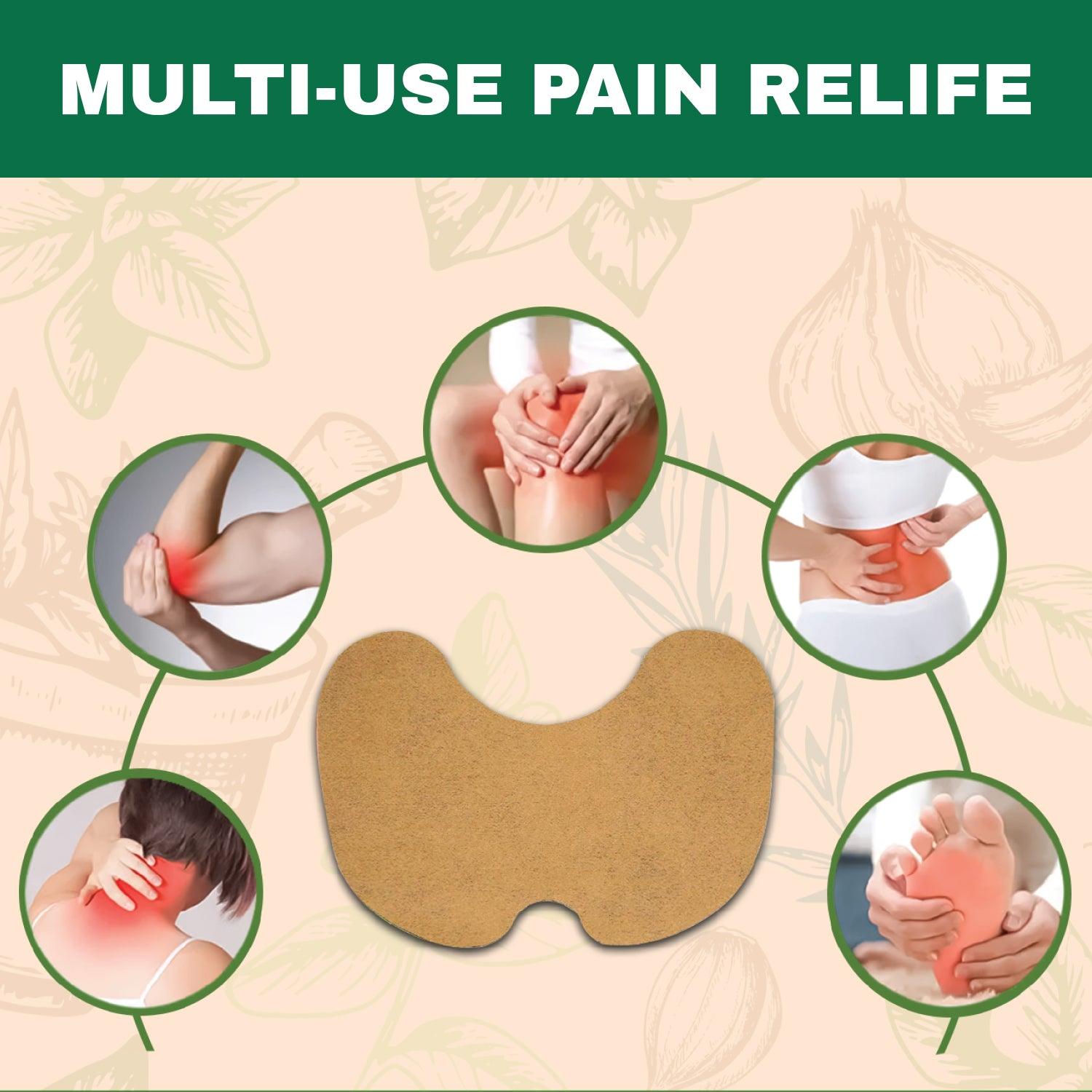 Knee Pain Relief Patch - FitMe 180 PCS Knee Pain Relief Patches Wormwood Sticker Neck Waist Joint Ache Pads 7