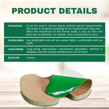 Knee Pain Relief Patch - FitMe 180 PCS Knee Pain Relief Patches Wormwood Sticker Neck Waist Joint Ache Pads 8