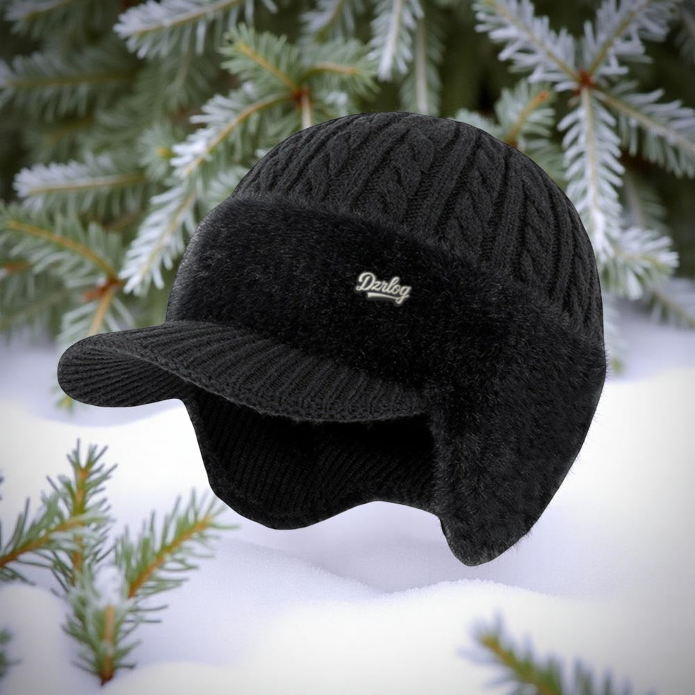 Warm Fleece Trapper Hat with Ear Flaps