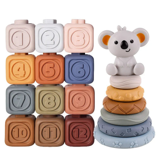 Soft Play Blocks for Kids Building Set - Lusomart