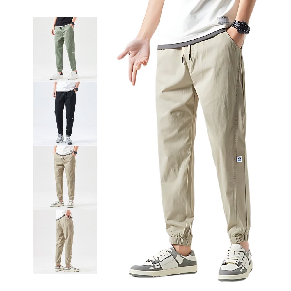 Comfortable Cotton Sweatpants - Lusomart