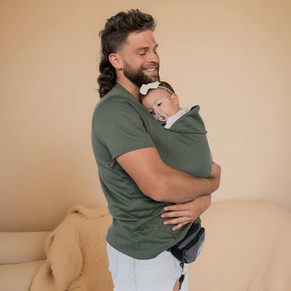 Comfortable Baby Sling Handsfree Breastfeeding Shirt