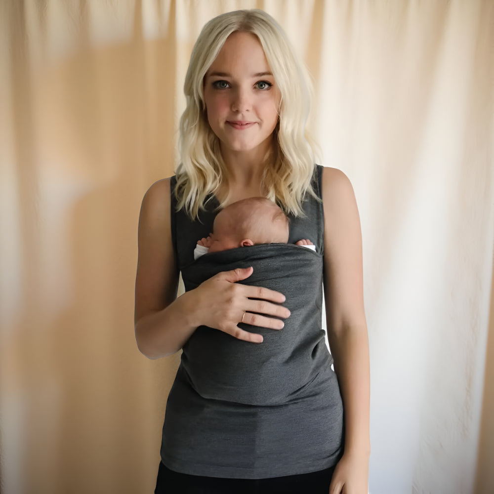Comfortable Baby Sling Handsfree Breastfeeding Shirt