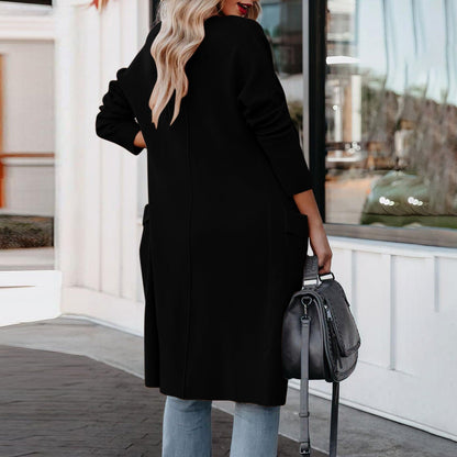 Kylie | Elegant Knitted Winter Suede Coat for Women 7