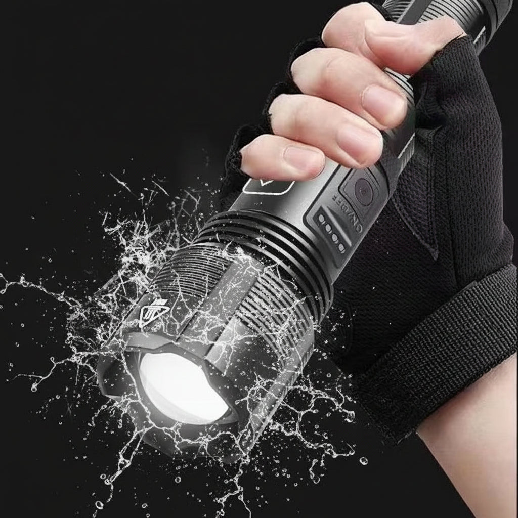 Bright Rechargeable LED Pocket Torch Light