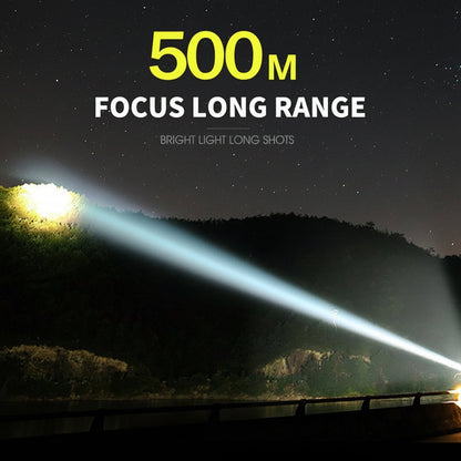 Bright Rechargeable LED Pocket Torch Light