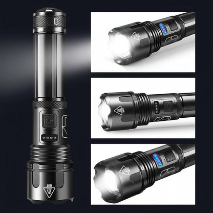 Bright Rechargeable LED Pocket Torch Light