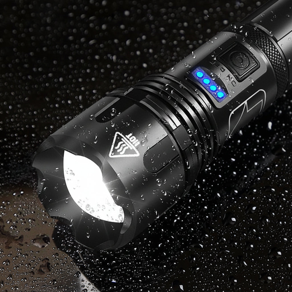 Bright Rechargeable LED Pocket Torch Light