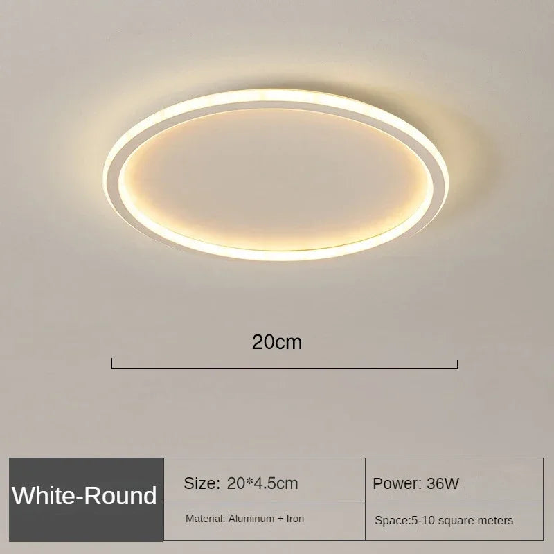 Bright Dimmable LED Ceiling Lamp in Soft White