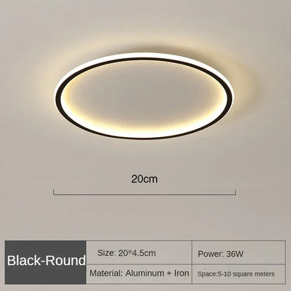Bright Dimmable LED Ceiling Lamp in Soft White