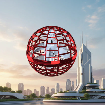 Glowing Remote Control Hover Drone Ball Toy