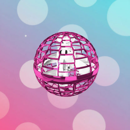Glowing Remote Control Hover Drone Ball Toy
