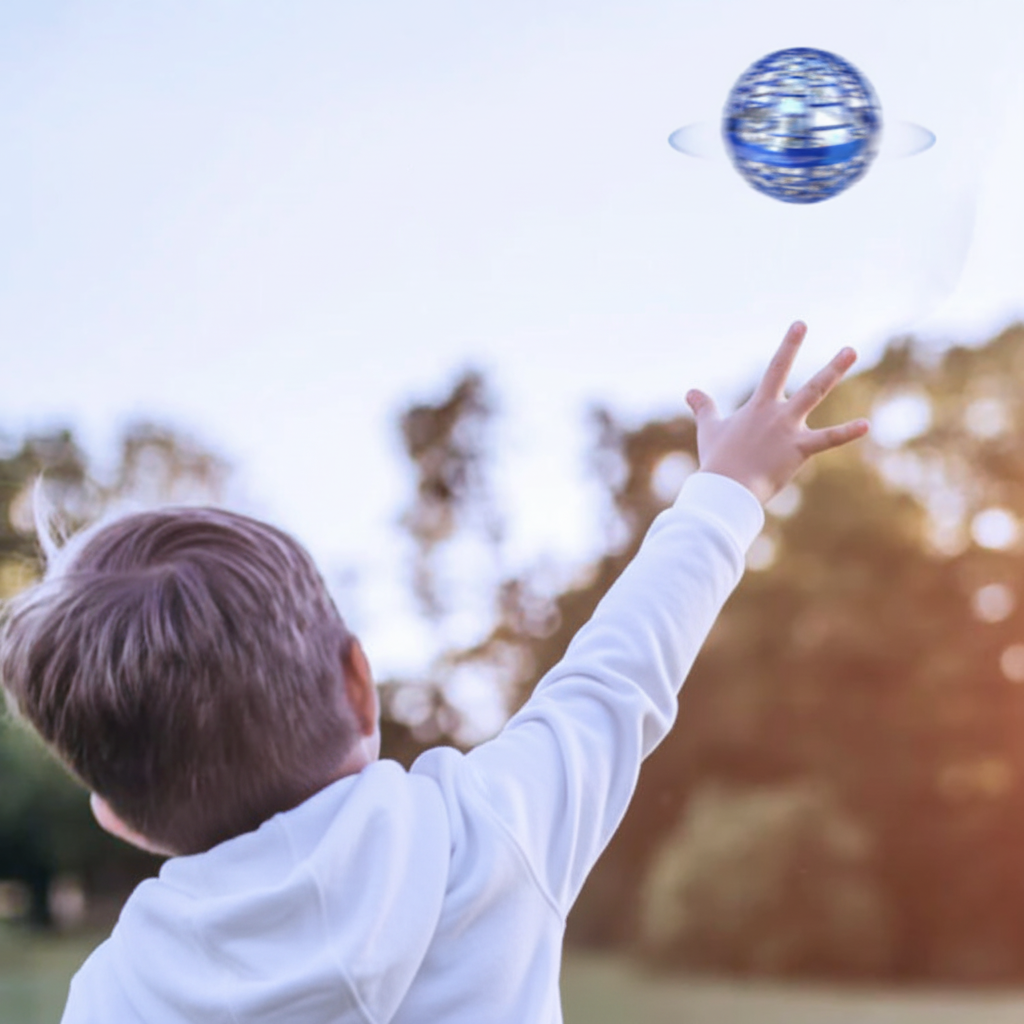 Glowing Remote Control Hover Drone Ball Toy