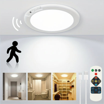 Automatic Motion Sensor LED Ceiling Light Fixture - Lusomart