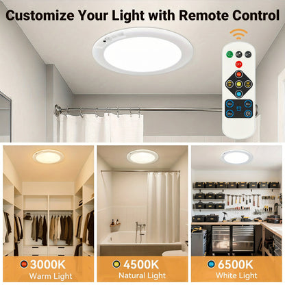 Automatic Motion Sensor LED Ceiling Light Fixture
