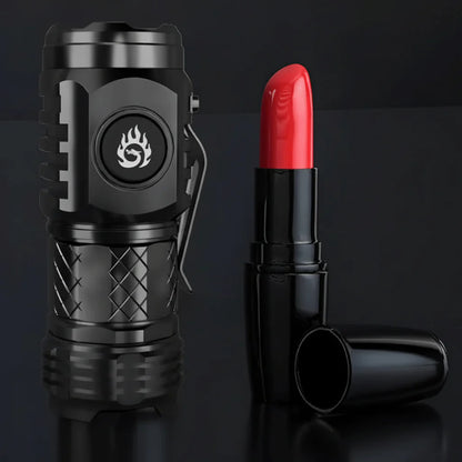 Small LED Pocket Rechargeable Water Resistant Flashlight