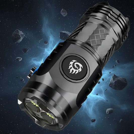 Small LED Pocket Rechargeable Water Resistant Flashlight - Lusomart