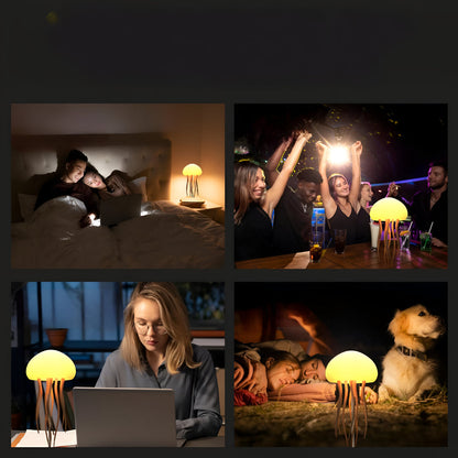 Colorful Jellyfish LED Nightlight Table Lamp
