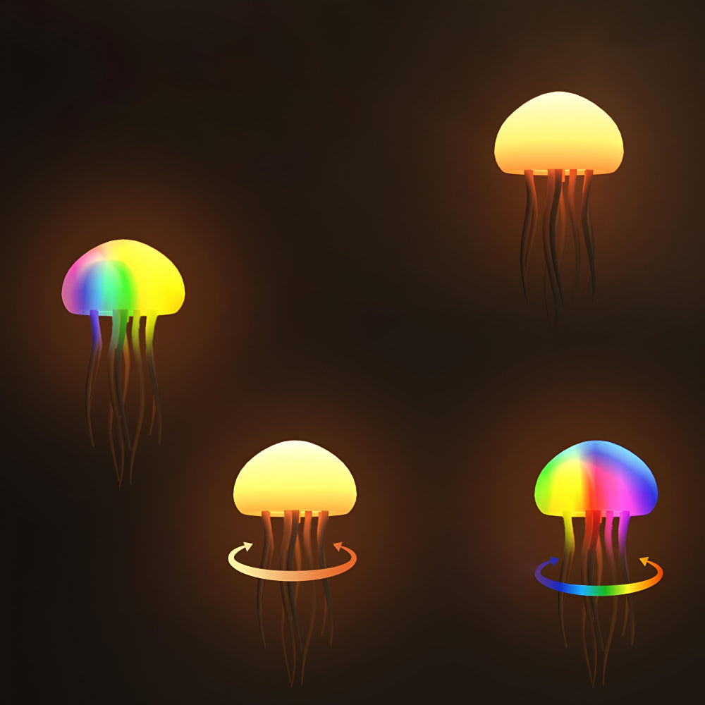 Colorful Jellyfish LED Nightlight Table Lamp