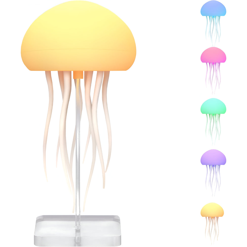 Colorful Jellyfish LED Nightlight Table Lamp