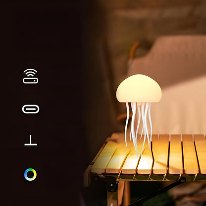 Colorful Jellyfish LED Nightlight Table Lamp