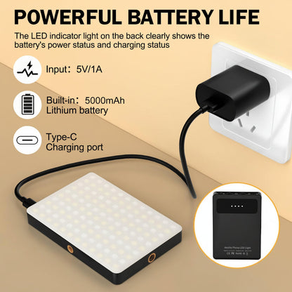 Portable Phone LED Camera Flash Clip On Light
