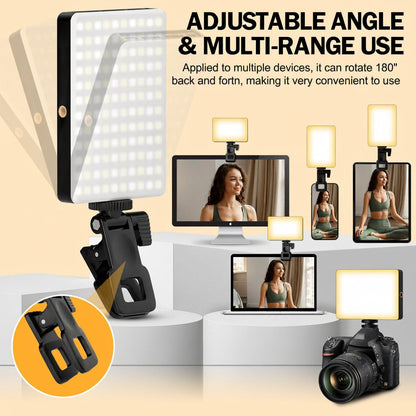Portable Phone LED Camera Flash Clip On Light
