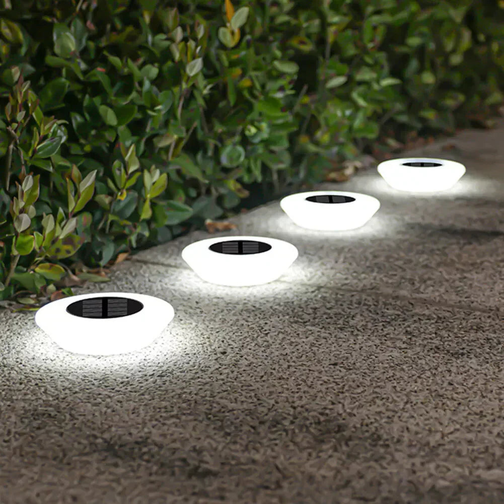 Solar LED Path Lights with Bright Illumination – Lusomart