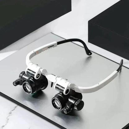 High Definition LED Magnifying Glasses with 3x Zoom Settings - Lusomart
