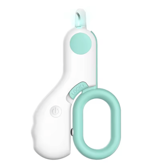 Pet Nail Clippers with Safety Lock and Ergonomic Grip - Lusomart