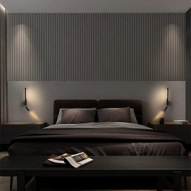 LED Wall Sconce Lighting Modern Design Energy-Efficient Aluminum for Bedroom 4