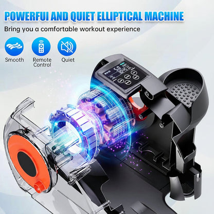 Compact Mini Pedal Exerciser for Home Office Use