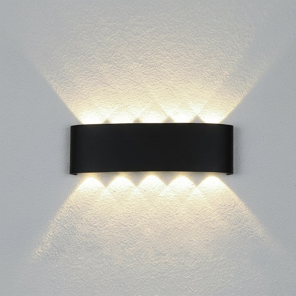 Simple LED Outdoor Indoor Sconce Light Fixture
