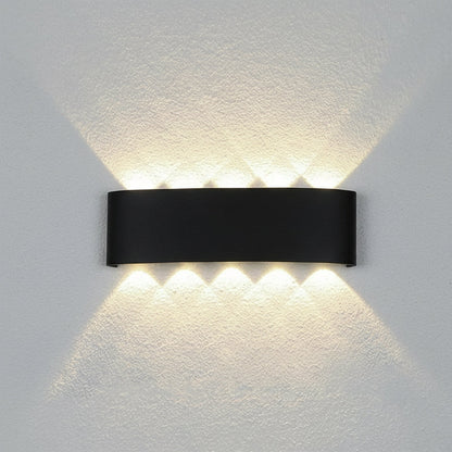 Simple LED Outdoor Indoor Sconce Light Fixture