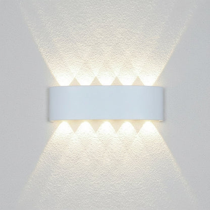 Simple LED Outdoor Indoor Sconce Light Fixture