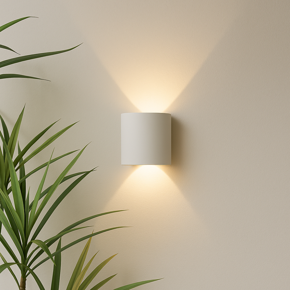 Simple LED Outdoor Indoor Sconce Light Fixture