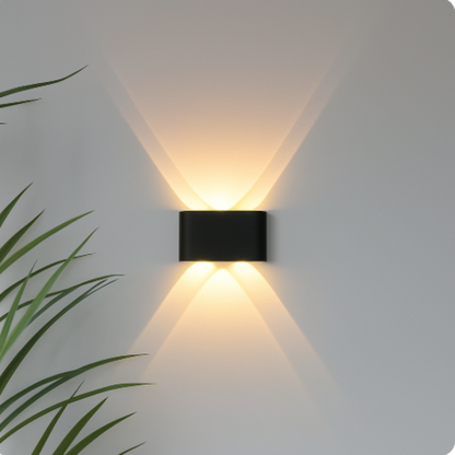 Simple LED Outdoor Indoor Sconce Light Fixture