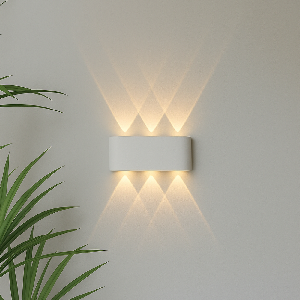 Simple LED Outdoor Indoor Sconce Light Fixture