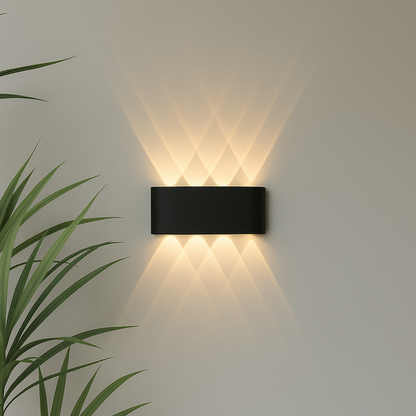 Simple LED Outdoor Indoor Sconce Light Fixture
