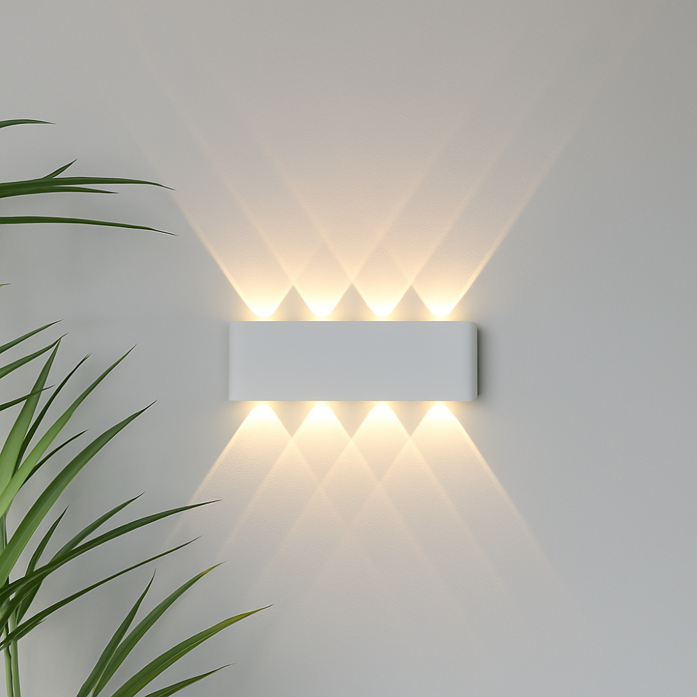 Simple LED Outdoor Indoor Sconce Light Fixture