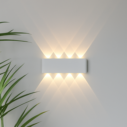 Simple LED Outdoor Indoor Sconce Light Fixture