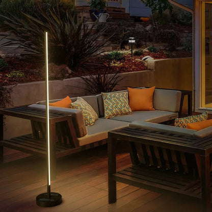 Stylish Patio Floor Light
